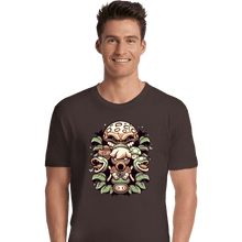 Load image into Gallery viewer, Shirts Premium Shirts, Unisex / Small / Dark Chocolate Retro Garden