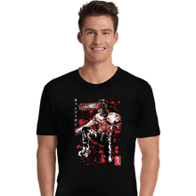 Load image into Gallery viewer, Daily_Deal_Shirts Premium Shirts, Unisex / Small / Black Chainsaw Sumi-E