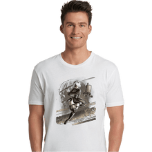 Load image into Gallery viewer, Shirts Premium Shirts, Unisex / Small / White The Weight Of The World