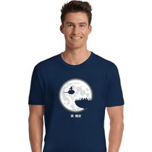 Load image into Gallery viewer, Shirts Premium Shirts, Unisex / Small / Navy Don't Look At The Full Moon