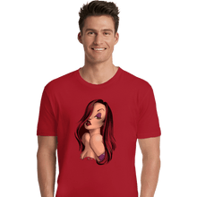 Load image into Gallery viewer, Shirts Premium Shirts, Unisex / Small / Red Lady In Red
