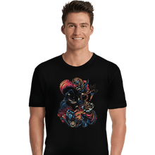 Load image into Gallery viewer, Daily_Deal_Shirts Premium Shirts, Unisex / Small / Black Colorful Captain