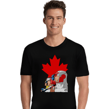 Load image into Gallery viewer, Shirts Premium Shirts, Unisex / Small / Black Captain Canuck And Team Canada