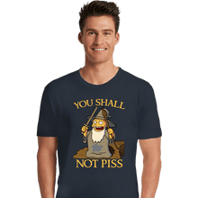 Load image into Gallery viewer, Shirts Premium Shirts, Unisex / Small / Dark Heather You Shall Not Piss
