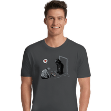 Load image into Gallery viewer, Shirts Premium Shirts, Unisex / Small / Charcoal Cat-At's New Gift