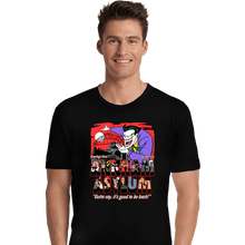 Load image into Gallery viewer, Daily_Deal_Shirts Premium Shirts, Unisex / Small / Black Greetings From The Asylum