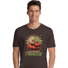 Load image into Gallery viewer, Secret_Shirts Premium Shirts, Unisex / Small / Dark Chocolate Paranormal Paradise