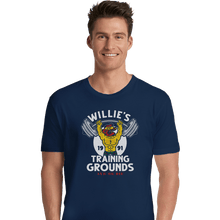 Load image into Gallery viewer, Shirts Premium Shirts, Unisex / Small / Navy Willie's Training Grounds