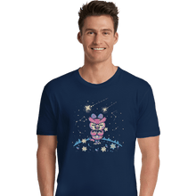 Load image into Gallery viewer, Shirts Premium Shirts, Unisex / Small / Navy Starry Owl