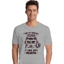 Load image into Gallery viewer, Daily_Deal_Shirts Premium Shirts, Unisex / Small / Sports Grey Patience Tested