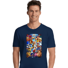 Load image into Gallery viewer, Secret_Shirts Premium Shirts, Unisex / Small / Navy XMen V Street Fighter
