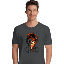 Load image into Gallery viewer, Daily_Deal_Shirts Premium Shirts, Unisex / Small / Charcoal Power God Of Fire