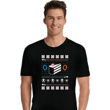 Load image into Gallery viewer, Shirts Premium Shirts, Unisex / Small / Black The Christmas Cake Is A Lie