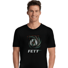 Load image into Gallery viewer, Shirts Premium Shirts, Unisex / Small / Black Agent Fett