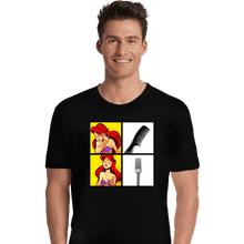 Load image into Gallery viewer, Shirts Premium Shirts, Unisex / Small / Black Mermaid Approves The Dinglehopper
