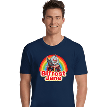 Load image into Gallery viewer, Shirts Premium Shirts, Unisex / Small / Navy Bifrost Jane