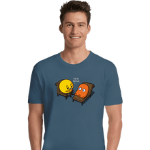 Load image into Gallery viewer, Shirts Premium Shirts, Unisex / Small / Indigo Blue Psych-Man