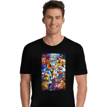 Load image into Gallery viewer, Shirts Premium Shirts, Unisex / Small / Black X-Men VS Street Fighter