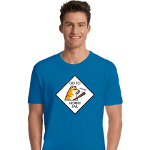 Load image into Gallery viewer, Secret_Shirts Premium Shirts, Unisex / Small / Sapphire Horny Jail