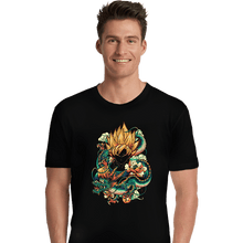 Load image into Gallery viewer, Secret_Shirts Premium Shirts, Unisex / Small / Black Colorful Dragon.