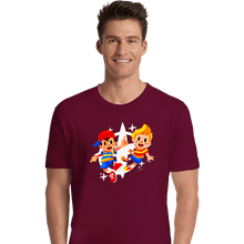 Load image into Gallery viewer, Secret_Shirts Premium Shirts, Unisex / Small / Maroon Lucas & Ness