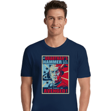 Load image into Gallery viewer, Shirts Premium Shirts, Unisex / Small / Navy Grabthar's Hammer