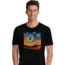 Load image into Gallery viewer, Shirts Premium Shirts, Unisex / Small / Black Van Gogh Never Saw Gallifrey
