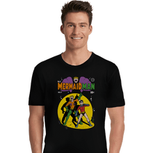 Load image into Gallery viewer, Shirts Premium Shirts, Unisex / Small / Black Mermaid Man