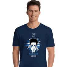 Load image into Gallery viewer, Shirts Premium Shirts, Unisex / Small / Navy Get The Magnum Look