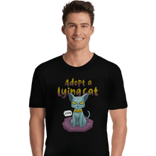 Load image into Gallery viewer, Shirts Premium Shirts, Unisex / Small / Black Adopt A Lying Cat