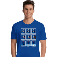 Load image into Gallery viewer, Daily_Deal_Shirts Premium Shirts, Unisex / Small / Royal Blue The Many Faces of Cobra Commander
