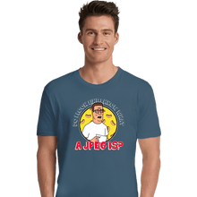 Load image into Gallery viewer, Daily_Deal_Shirts Premium Shirts, Unisex / Small / Indigo Blue JPEG Hank