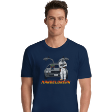 Load image into Gallery viewer, Shirts Premium Shirts, Unisex / Small / Navy Mandelorean