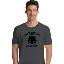 Load image into Gallery viewer, Shirts Premium Shirts, Unisex / Small / Charcoal Dark Knight Academy