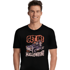 Shirts Premium Shirts, Unisex / Small / Black Get In It's Halloween