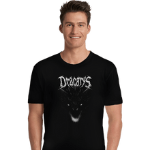 Load image into Gallery viewer, Shirts Premium Shirts, Unisex / Small / Black Dracarys Metal