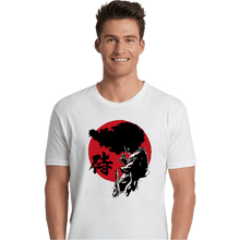 Load image into Gallery viewer, Daily_Deal_Shirts Premium Shirts, Unisex / Small / White Afro Sumi-E
