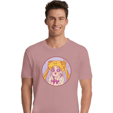Load image into Gallery viewer, Secret_Shirts Premium Shirts, Unisex / Small / Pink Pastel Moon