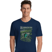Load image into Gallery viewer, Shirts Premium Shirts, Unisex / Small / Navy Visit Hobbiton