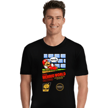 Load image into Gallery viewer, Secret_Shirts Premium Shirts, Unisex / Small / Black Super Mehrio