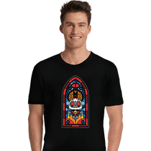 Load image into Gallery viewer, Daily_Deal_Shirts Premium Shirts, Unisex / Small / Black Lamb Stained Glass