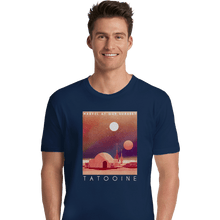 Load image into Gallery viewer, Shirts Premium Shirts, Unisex / Small / Navy Visit Tatooine