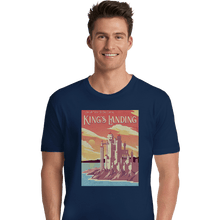 Load image into Gallery viewer, Shirts Premium Shirts, Unisex / Small / Navy Visit King's Landing