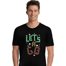 Load image into Gallery viewer, Daily_Deal_Shirts Premium Shirts, Unisex / Small / Black Let's A Go