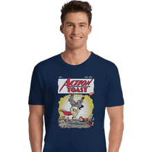Load image into Gallery viewer, Shirts Premium Shirts, Unisex / Small / Navy Action Toast