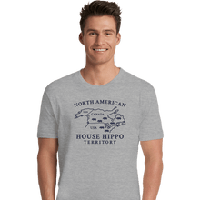 Load image into Gallery viewer, Daily_Deal_Shirts Premium Shirts, Unisex / Small / Sports Grey House Hippo Awareness