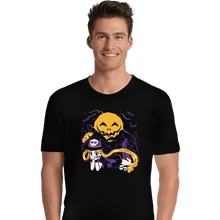 Load image into Gallery viewer, Daily_Deal_Shirts Premium Shirts, Unisex / Small / Black Magical Halloween Moon