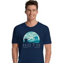 Load image into Gallery viewer, Shirts Premium Shirts, Unisex / Small / Navy Hoth Icy Planet