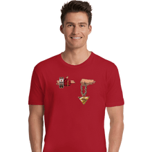 Load image into Gallery viewer, Shirts Premium Shirts, Unisex / Small / Red Run The Duels