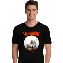 Load image into Gallery viewer, Daily_Deal_Shirts Premium Shirts, Unisex / Small / Black Witcher Girl